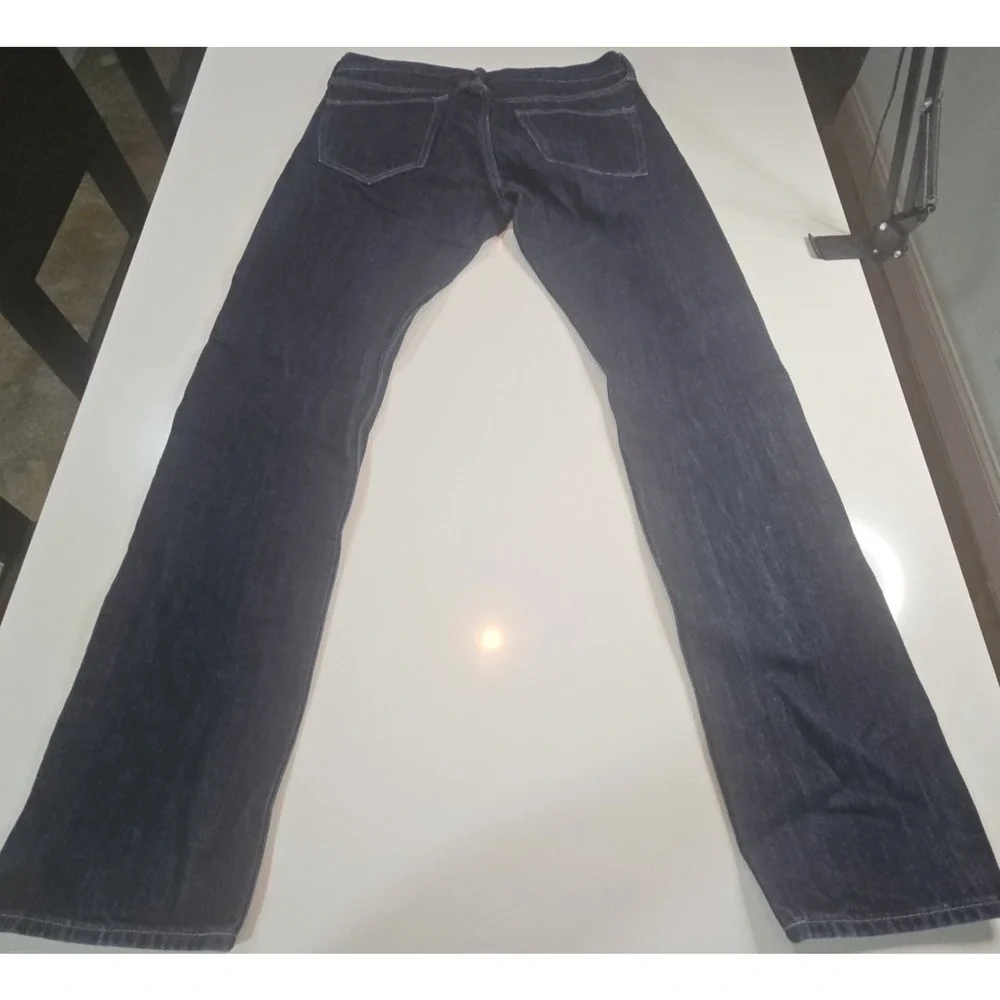 Banana Republic Jeans Mens 32x34 Dark Blue Rinse Slim Fit